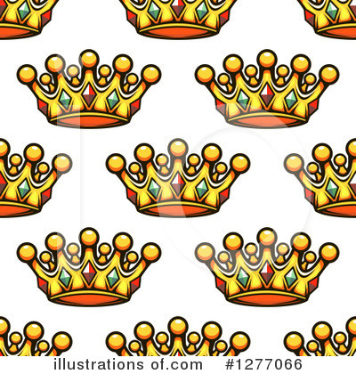 Royalty-Free (RF) Crown Clipart Illustration by Vector Tradition SM - Stock Sample #1277066