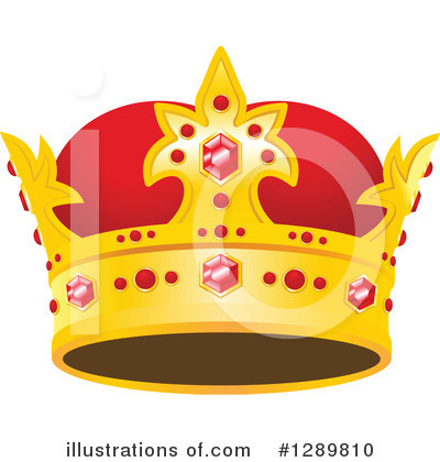 Royalty-Free (RF) Crown Clipart Illustration by Vector Tradition SM - Stock Sample #1289810