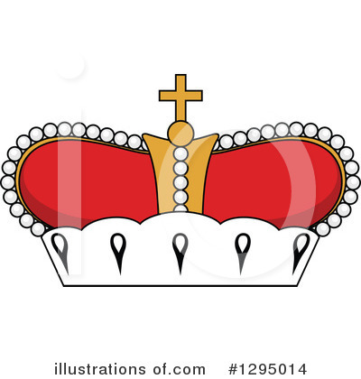 Royalty-Free (RF) Crown Clipart Illustration by Vector Tradition SM - Stock Sample #1295014
