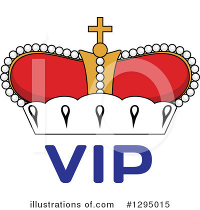 Royalty-Free (RF) Crown Clipart Illustration by Vector Tradition SM - Stock Sample #1295015
