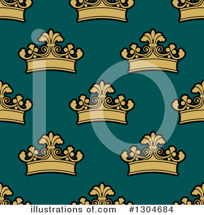 Royalty-Free (RF) Crown Clipart Illustration by Vector Tradition SM - Stock Sample #1304684