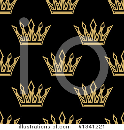 Royalty-Free (RF) Crown Clipart Illustration by Vector Tradition SM - Stock Sample #1341221