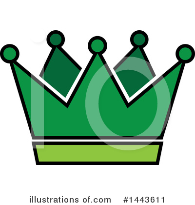 Royalty-Free (RF) Crown Clipart Illustration by ColorMagic - Stock Sample #1443611