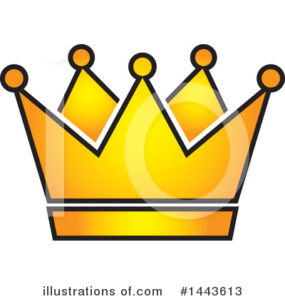 Royalty-Free (RF) Crown Clipart Illustration by ColorMagic - Stock Sample #1443613