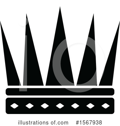 Royalty-Free (RF) Crown Clipart Illustration by Vector Tradition SM - Stock Sample #1567938