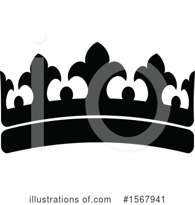 Royalty-Free (RF) Crown Clipart Illustration by Vector Tradition SM - Stock Sample #1567941