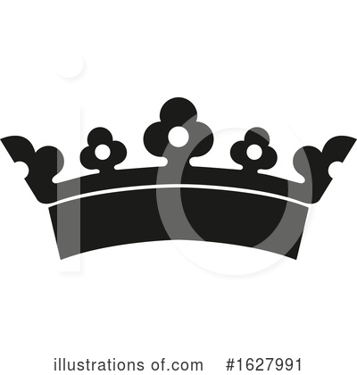 Royalty-Free (RF) Crown Clipart Illustration by dero - Stock Sample #1627991