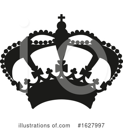 Royalty-Free (RF) Crown Clipart Illustration by dero - Stock Sample #1627997