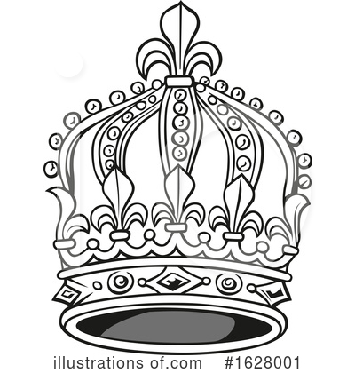Royalty-Free (RF) Crown Clipart Illustration by dero - Stock Sample #1628001