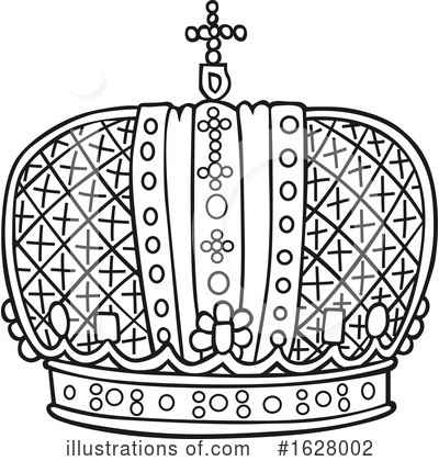 Royalty-Free (RF) Crown Clipart Illustration by dero - Stock Sample #1628002
