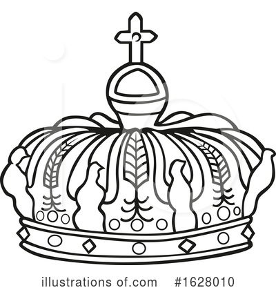 Royalty-Free (RF) Crown Clipart Illustration by dero - Stock Sample #1628010