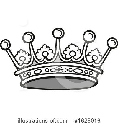 Royalty-Free (RF) Crown Clipart Illustration by dero - Stock Sample #1628016