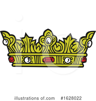 Royalty-Free (RF) Crown Clipart Illustration by dero - Stock Sample #1628022