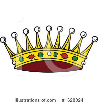Royalty-Free (RF) Crown Clipart Illustration by dero - Stock Sample #1628024