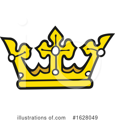 Royalty-Free (RF) Crown Clipart Illustration by dero - Stock Sample #1628049