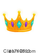 Crown Clipart #1749663 by Vector Tradition SM
