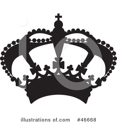 Royalty-Free (RF) Crown Clipart Illustration by dero - Stock Sample #46668