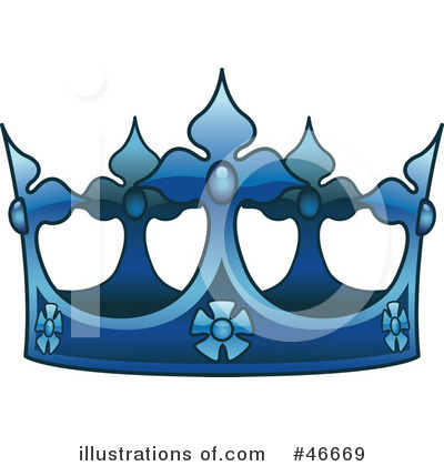 Royalty-Free (RF) Crown Clipart Illustration by dero - Stock Sample #46669
