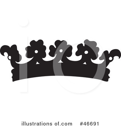 Royalty-Free (RF) Crown Clipart Illustration by dero - Stock Sample #46691