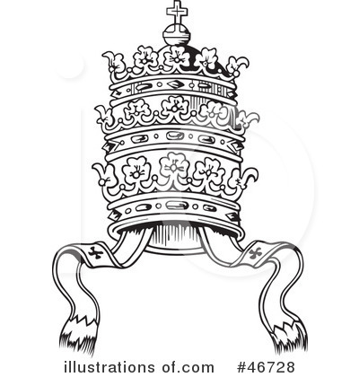 Royalty-Free (RF) Crown Clipart Illustration by dero - Stock Sample #46728