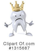 Crowned Tooth Clipart #1315687 by Julos
