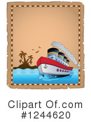 Cruise Ship Clipart #1244620 by visekart