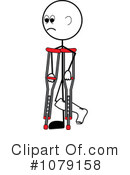 Crutches Clipart #1079158 by Pams Clipart