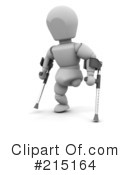 Crutches Clipart #215164 by KJ Pargeter