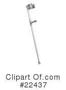 Crutches Clipart #22437 by KJ Pargeter