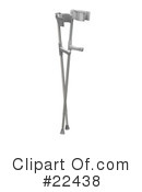 Crutches Clipart #22438 by KJ Pargeter