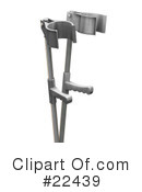 Crutches Clipart #22439 by KJ Pargeter