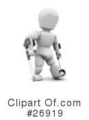Crutches Clipart #26919 by KJ Pargeter
