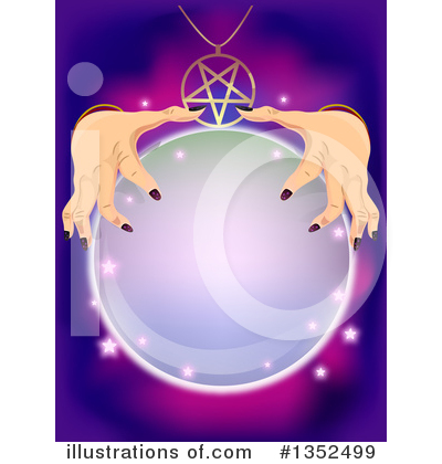 Royalty-Free (RF) Crystal Ball Clipart Illustration by BNP Design Studio - Stock Sample #1352499