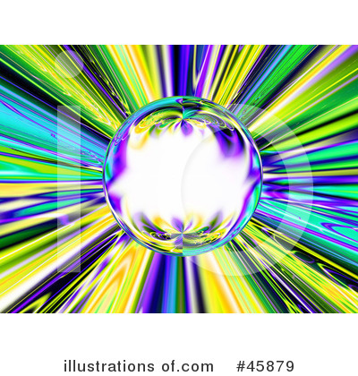 Royalty-Free (RF) Crystal Ball Clipart Illustration by ShazamImages - Stock Sample #45879