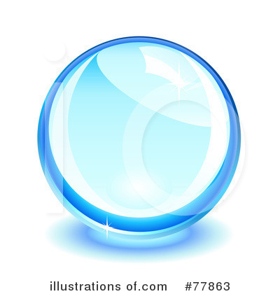 Royalty-Free (RF) Crystal Ball Clipart Illustration by Oligo - Stock Sample #77863