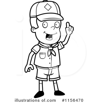 Royalty-Free (RF) Cub Scout Clipart Illustration by Cory Thoman - Stock Sample #1156470