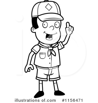 Royalty-Free (RF) Cub Scout Clipart Illustration by Cory Thoman - Stock Sample #1156471