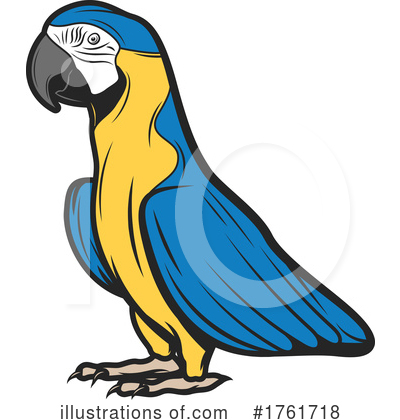 Parrot Clipart #1761718 by Vector Tradition SM
