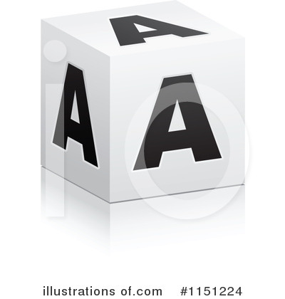 Cube Clipart #1151224 by Andrei Marincas