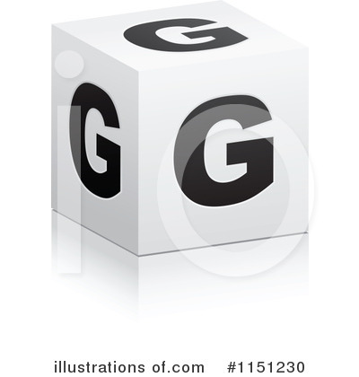 Royalty-Free (RF) Cube Alphabet Clipart Illustration by Andrei Marincas - Stock Sample #1151230