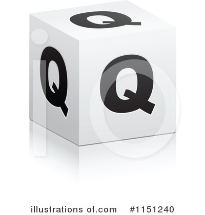 Royalty-Free (RF) Cube Alphabet Clipart Illustration by Andrei Marincas - Stock Sample #1151240