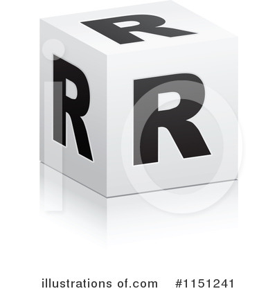 Royalty-Free (RF) Cube Alphabet Clipart Illustration by Andrei Marincas - Stock Sample #1151241