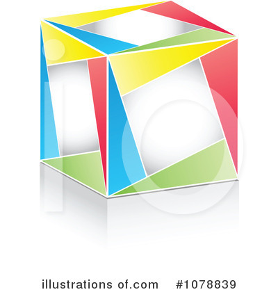 Royalty-Free (RF) Cube Clipart Illustration by Andrei Marincas - Stock Sample #1078839