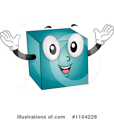 Royalty-Free (RF) Cube Clipart Illustration by BNP Design Studio - Stock Sample #1104228
