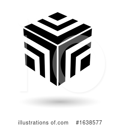 Royalty-Free (RF) Cube Clipart Illustration by cidepix - Stock Sample #1638577