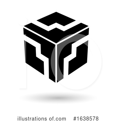 Royalty-Free (RF) Cube Clipart Illustration by cidepix - Stock Sample #1638578