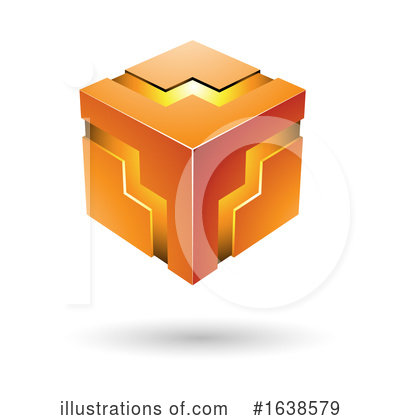 Royalty-Free (RF) Cube Clipart Illustration by cidepix - Stock Sample #1638579