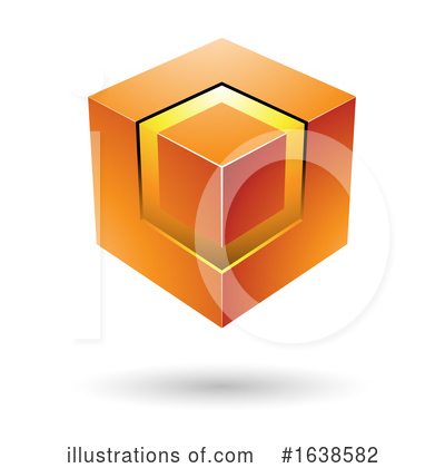 Royalty-Free (RF) Cube Clipart Illustration by cidepix - Stock Sample #1638582