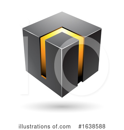 Royalty-Free (RF) Cube Clipart Illustration by cidepix - Stock Sample #1638588