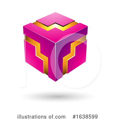 Royalty-Free (RF) Cube Clipart Illustration by cidepix - Stock Sample #1638599